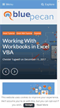 Mobile Screenshot of bluepecantraining.com